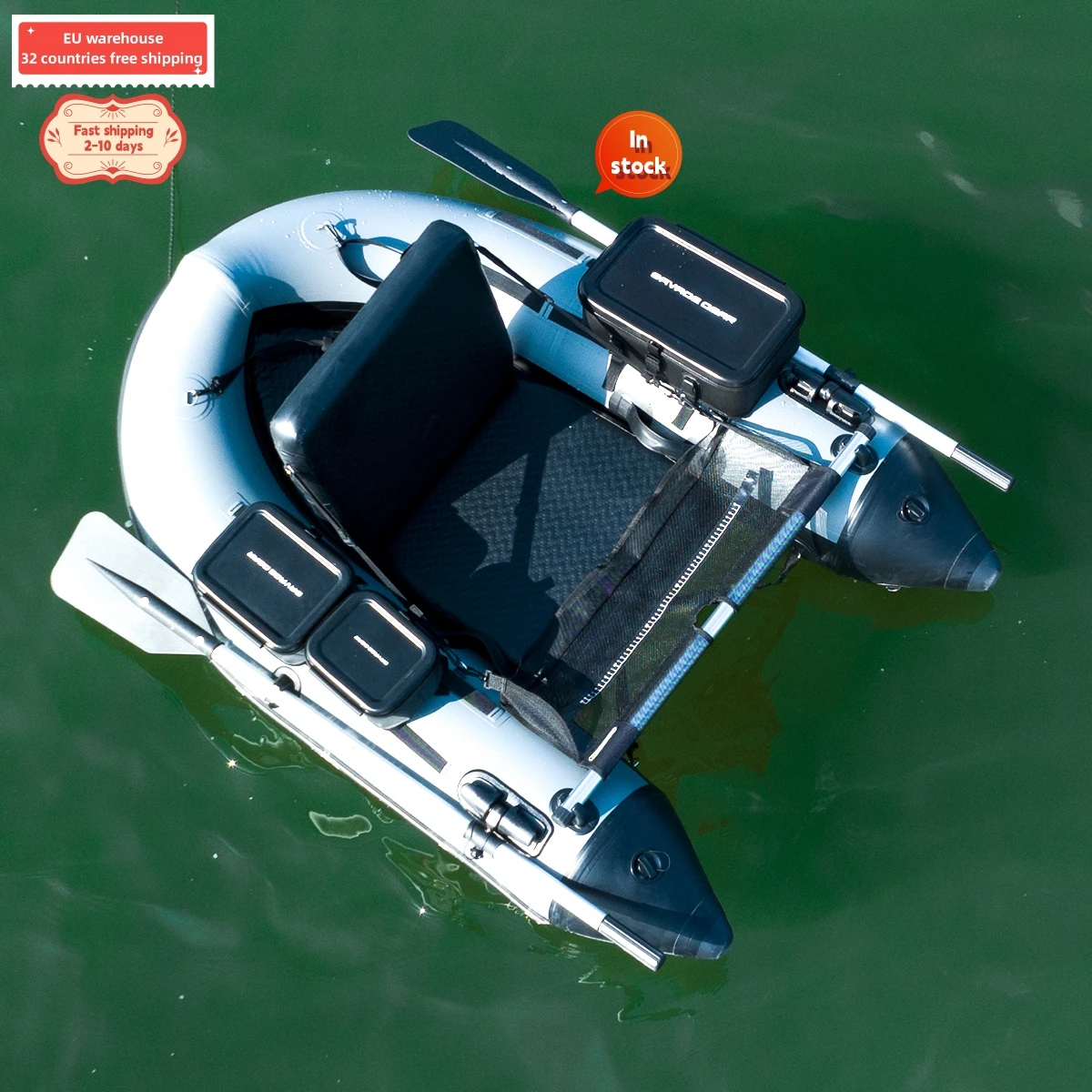 EU warehouse inflatable 1 person fishing belly rib boat freeshipping dropshipping inflatable boat