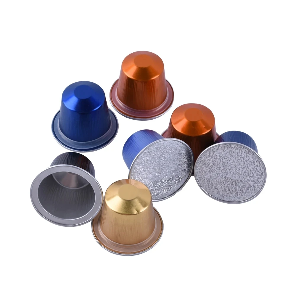 15 мл кофейные капсулы Nespresso одноразовые nespresso упаковочные коробки пустые из алюминиевой фольги с крышками
