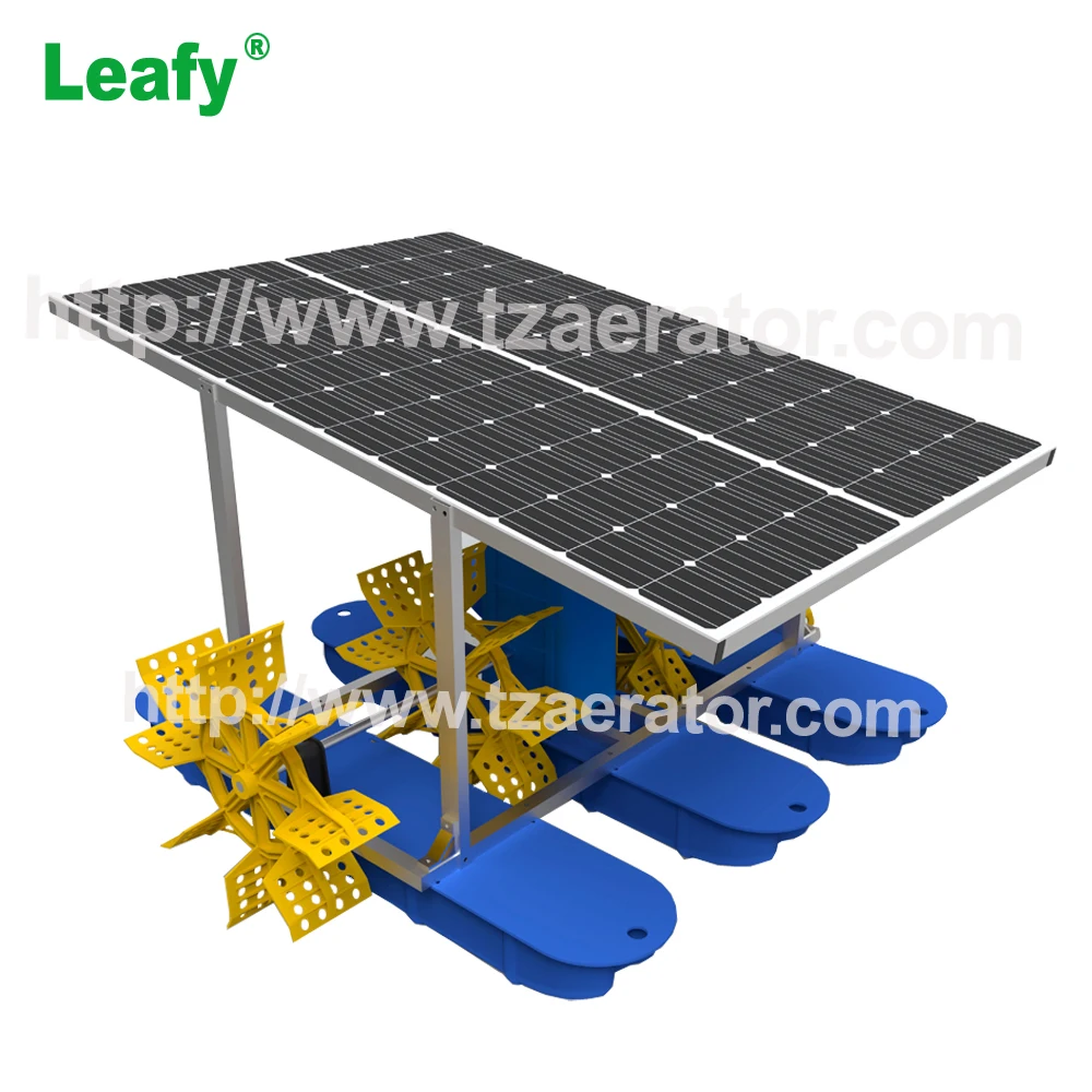 2hp воздушный насос для больших пруда на солнечной энергии-весло-колесо-аэратор Солнечный