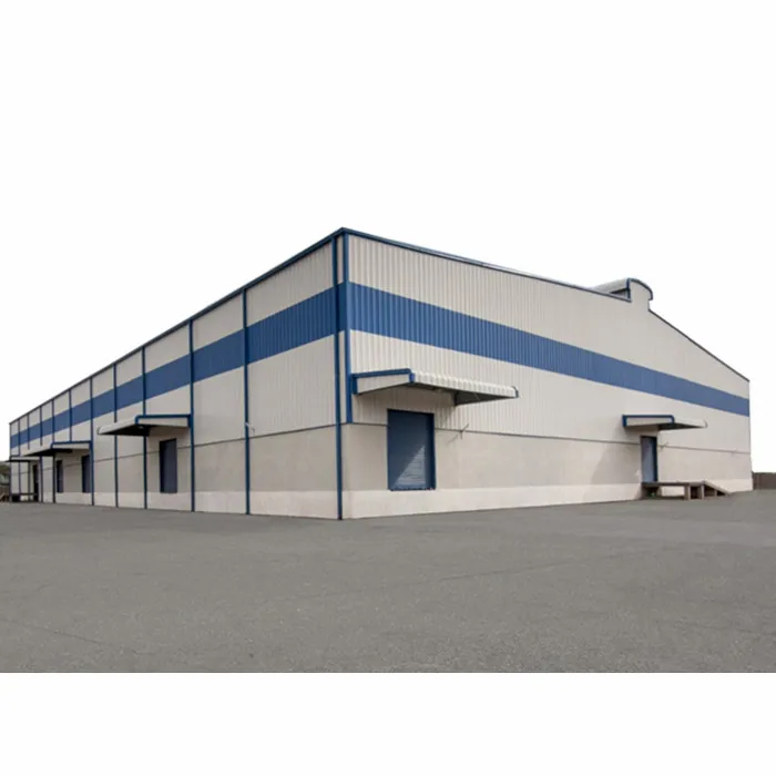 Manufacturing Metal Prefab Warehouse Factory Construction Shed Industrial Storage Prefabricated Steel Structure Building