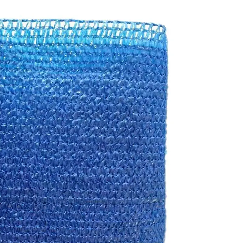 Greece agriculture HDPE plastic 5*50m blue tape filament shade net for vegetables