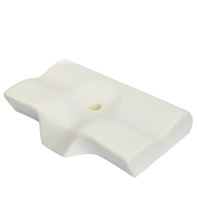 Ergonomic Memory Foam Bed Pillow for Side Back and Stomach Sleepers Contour Shape Ventilated Neck Sleeping Pillows