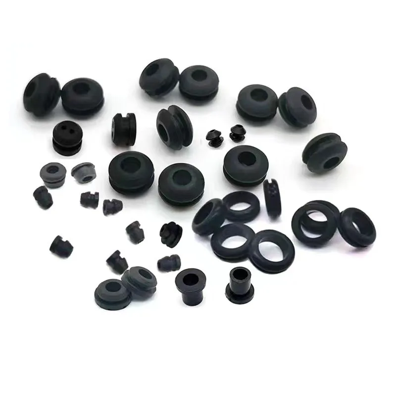 Double sided silicone coil protector LED light waterproof over the coil rubber grommet