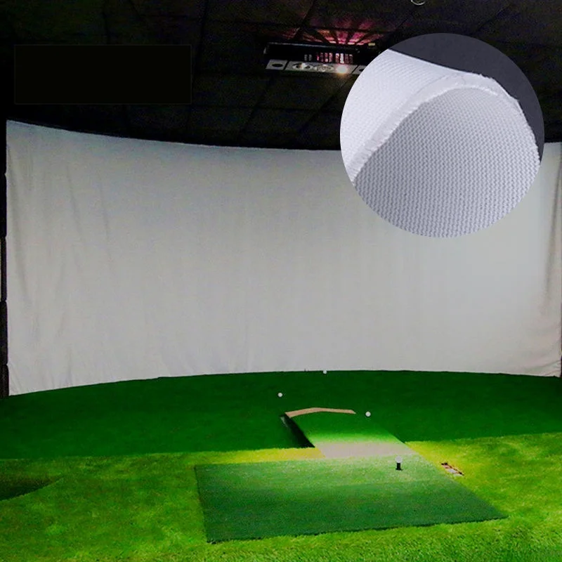 Indoor Outdoor Golf Practice Durable Golf Simulator Impact Screen 3d Impact Screen Virtual Low Noise