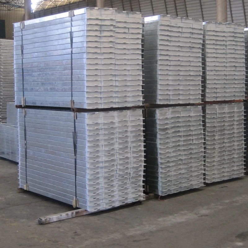 Australian A Frame Steel Plank Without Hook Metal Scaffolding Planks for construction