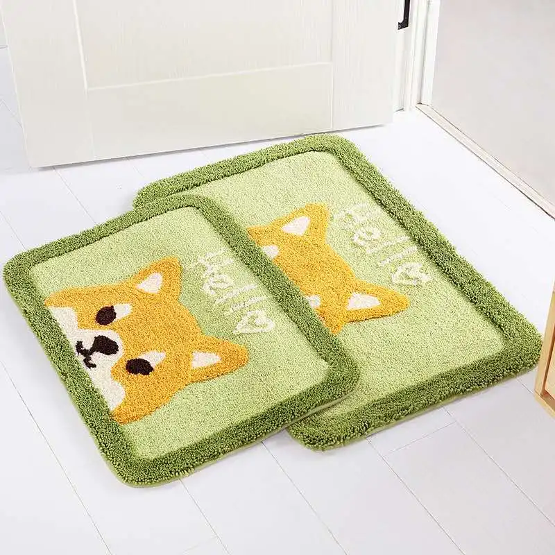 
Cartoon Pattern Delighted Bathmat Set Kids Children Adult Bathroom Rug Rapid Water Absorption Antiskid Bath Mats 