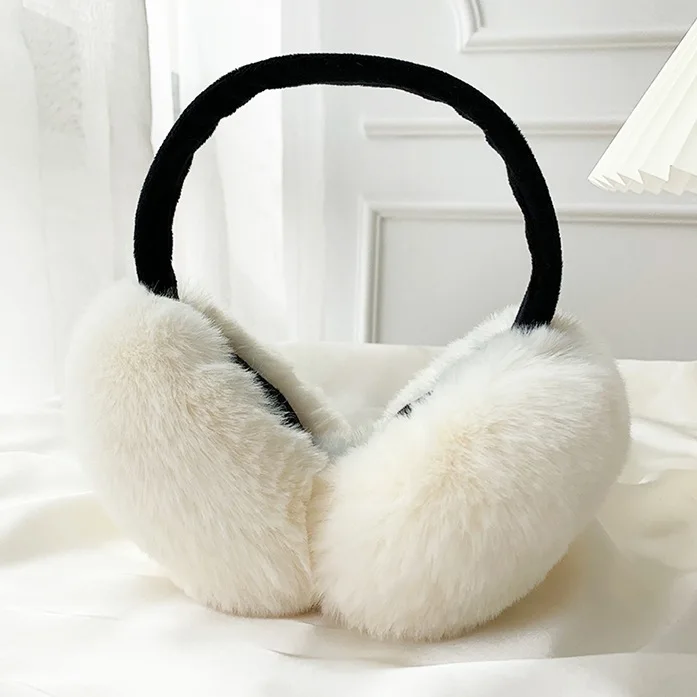 Fashion Winter Outdoor Ear Warmer Earmuff Women Girls Fluffy Ear Muffs Winter Warmers Earmuffs