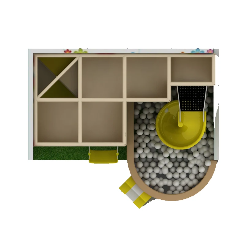 Playground Children Outdoor Kindergarten Playground Kids Plastic Outdoor Playground Equipment for sell