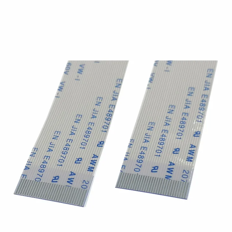 FFC Cables 4 Pin 0.5 Mm FFC Cable 6pin Wenxin E230343 Awm 20798 80c 60v Vw-1 14pin 0.5mm 60mm Length FFC Cable