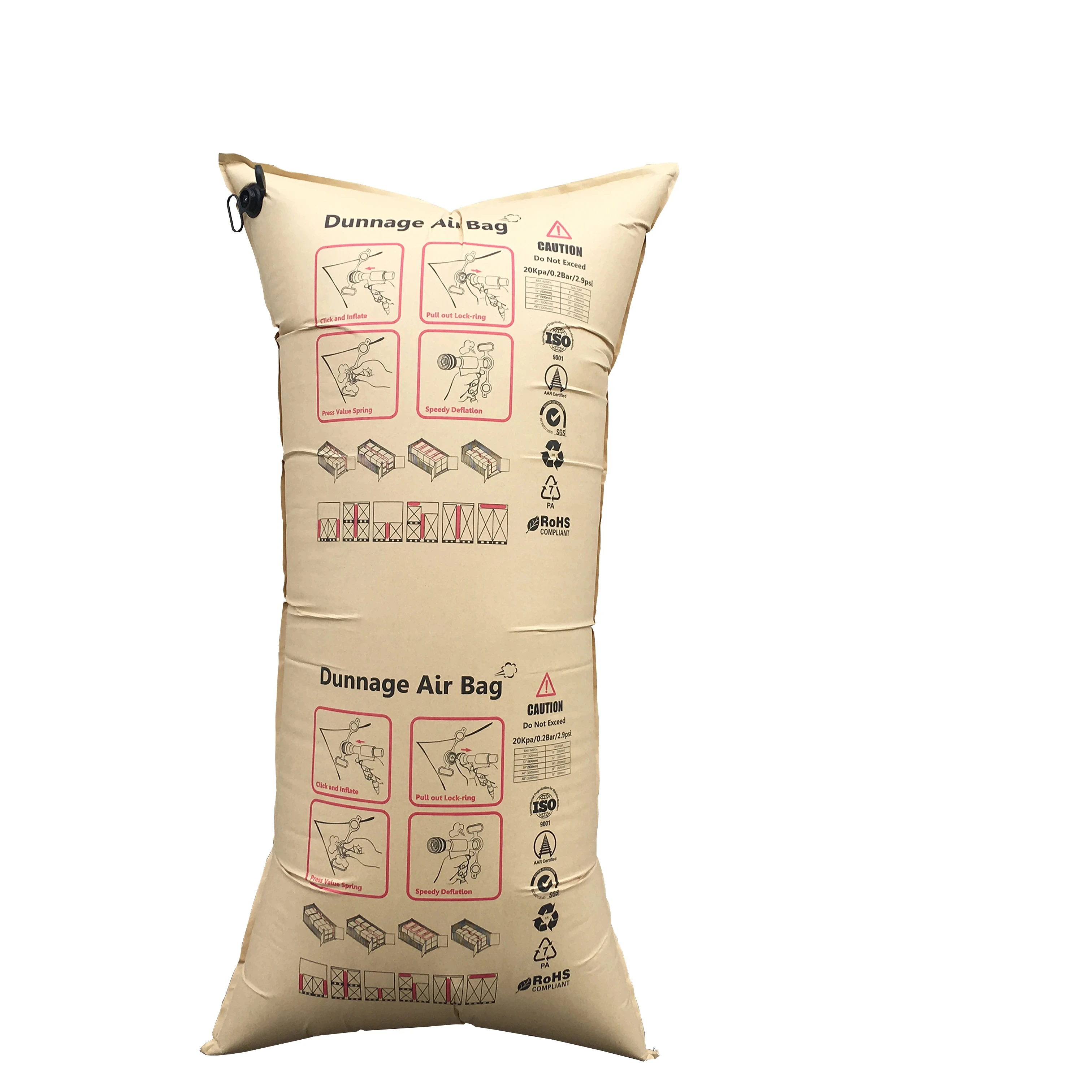 Dreammao 60*80CM Waterproof Dunnage Void Fill Inflatable Container Dunnage Air Bags