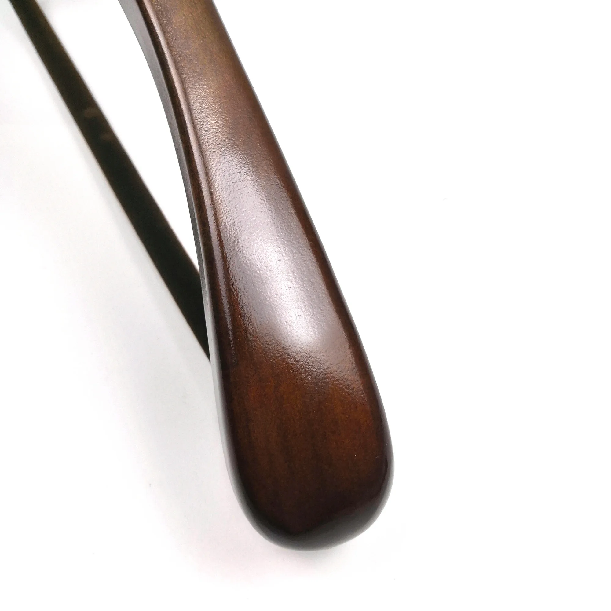 Wooden Suit Hangers Custom Walnut Color Vintage