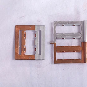Copper clad Aluminum strip used for battery packs products Cu clad Al strip Copper-to-Aluminum