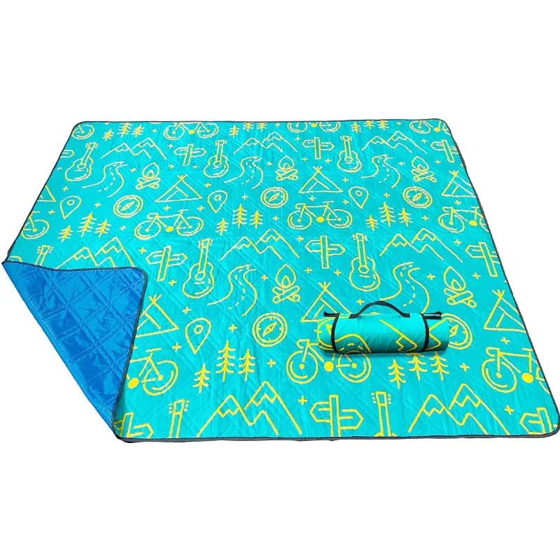 OEM 3 Layers Wholesale Cheap Picnic Mat Rug In Stock Extra Large Ultralight Picnic Blanket