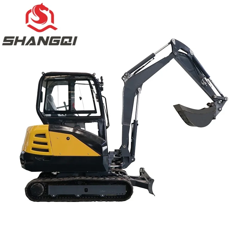 Backhoe escavator engineering & construction machinery 2.8ton mini digger excavator