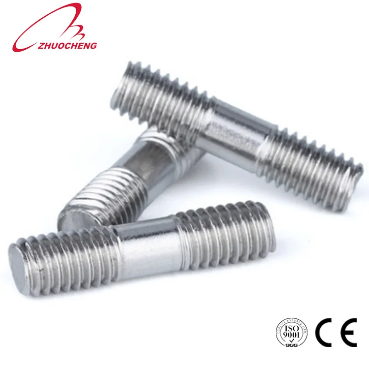 Stainless steel double end m5 stud bolt