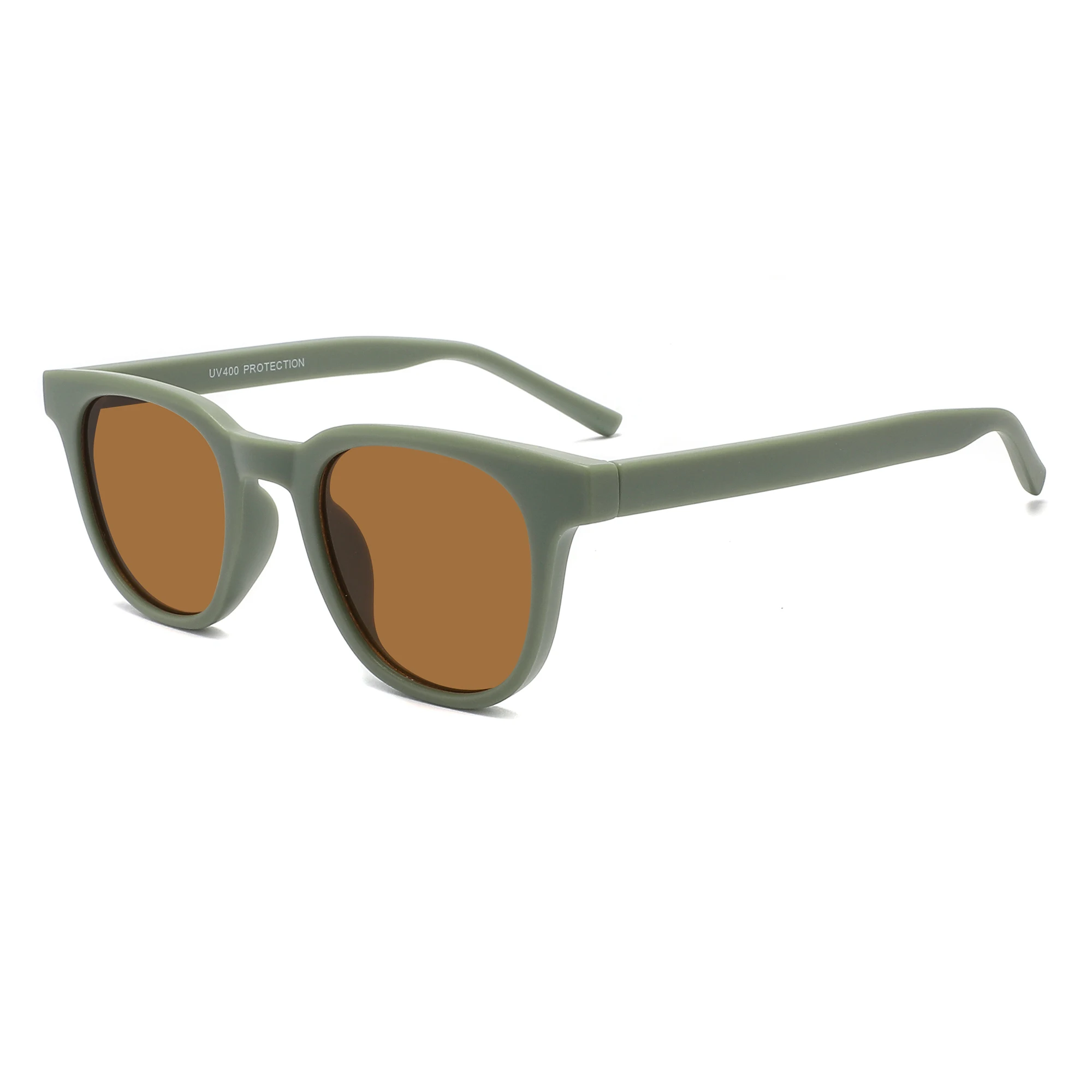 CONCHEN 2024 New Trendy UV400 Matte Kids Sunglasses Sun Glasses Shade Smoke Lens Baby Boys Girls Sunglasses