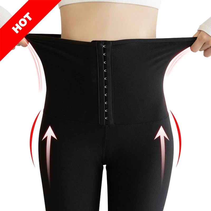 Amazon Hot Sale spandex shapewear Adjustable Hip Lift Neoprene High Waist Sports Tights legging