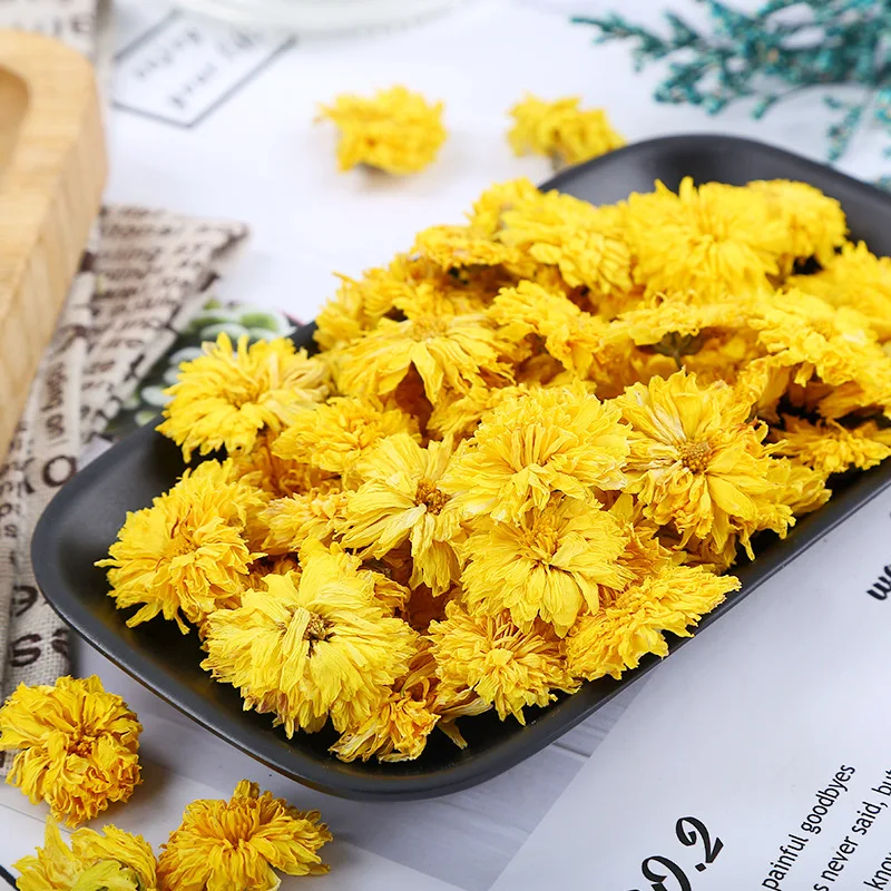 Wholesale Supply of Natural Superior Quality Blooming Tea Material Dried Chrysanthemum Flower for Flavor Tea