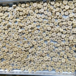 Natural Organic Food Powder Sliced Fruit Chips Freeze Dried Banana