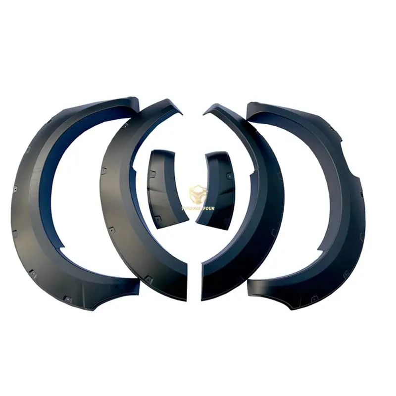 9inch 4x4 matte black wheel arch fender flares  for Ranger T9 2022 2023 XLT sport Wildtrak modified accessories