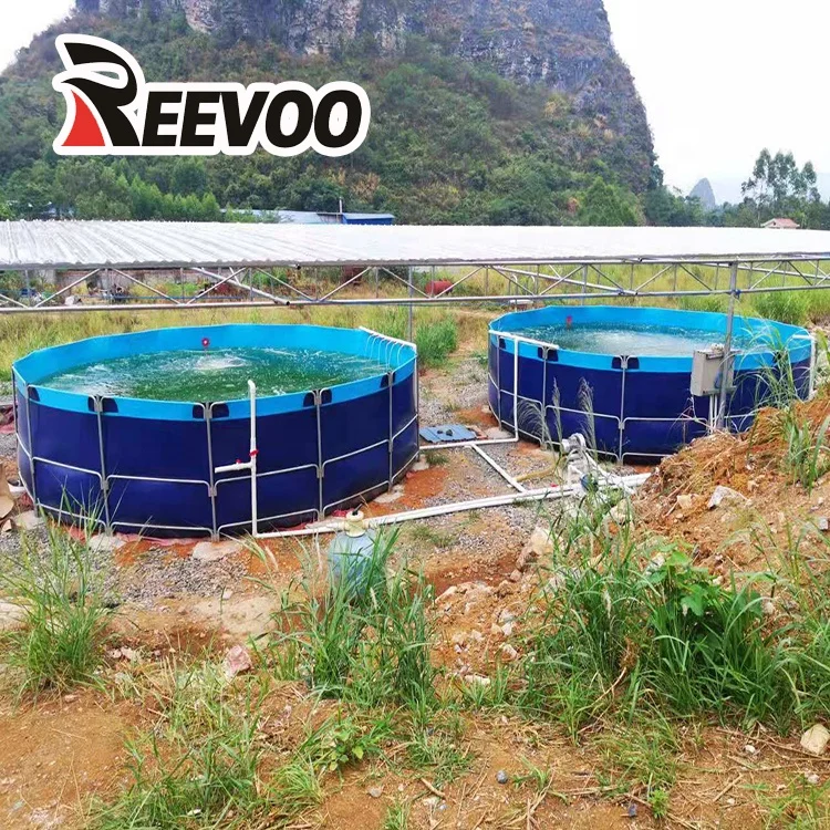 Large PVC fish farming tank PVC fish tank aquaculture
