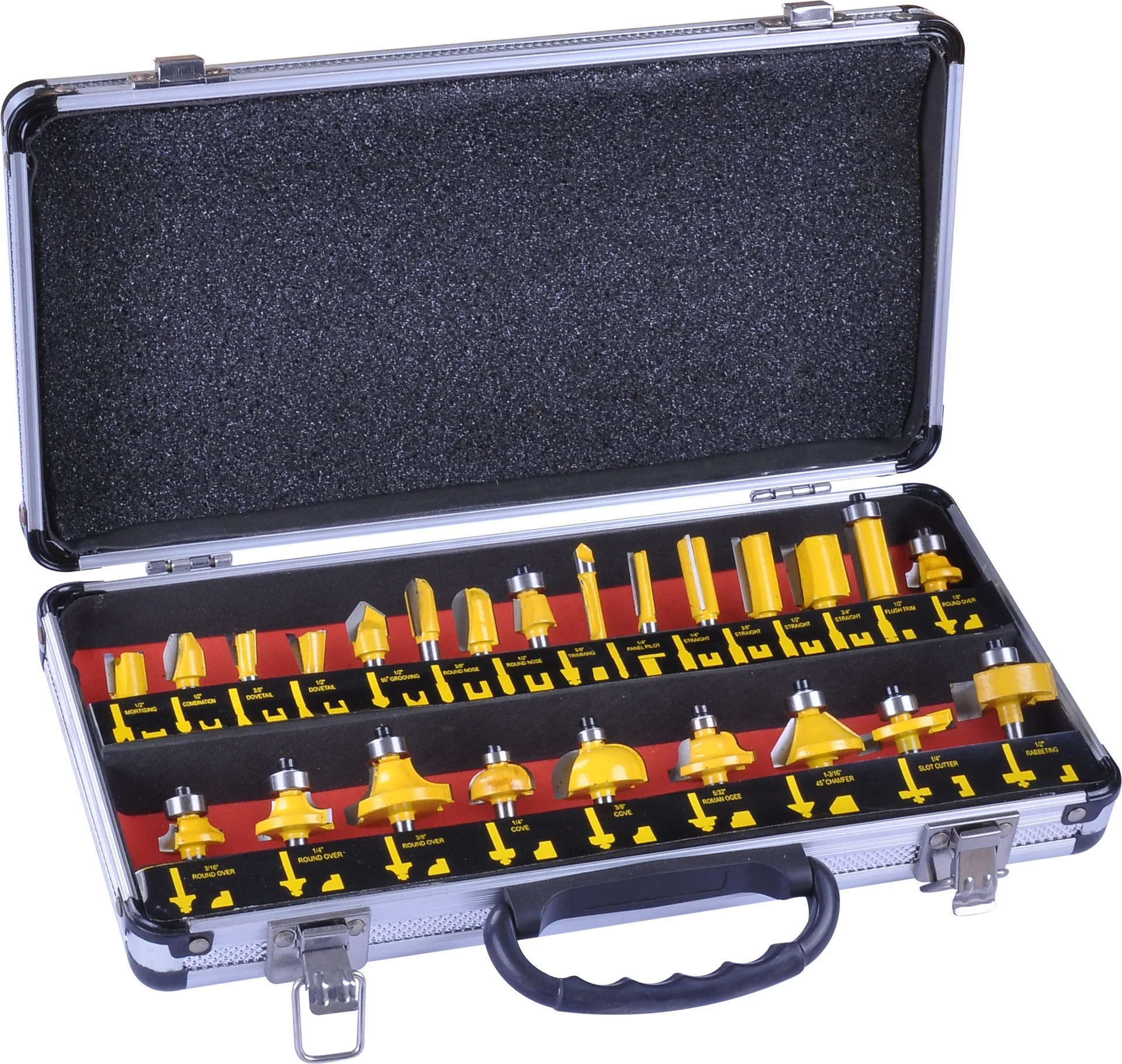 35pcs Router Bits Set Woodworking Tool Tungsten Carbide Tipped cutter