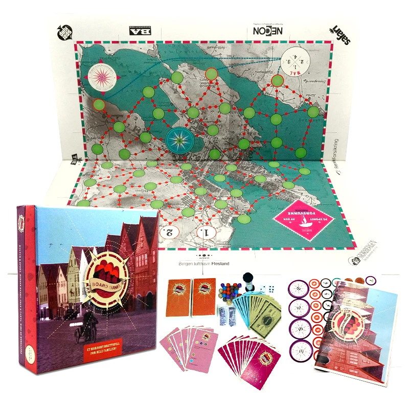 Wholesale OEM Factory Maker High Quality Custom Printing Multi Adults Kids Chess Board Game Set For Family