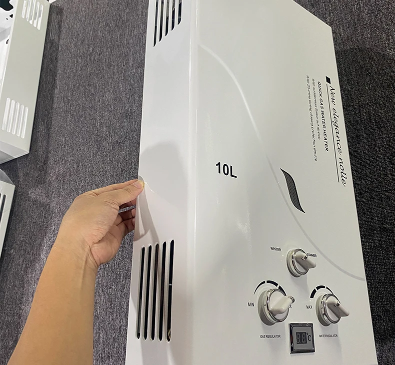 Household Automatic Wall-mounted Electric Water Heater 10L 110V-220V Smart Gas Water Heaters