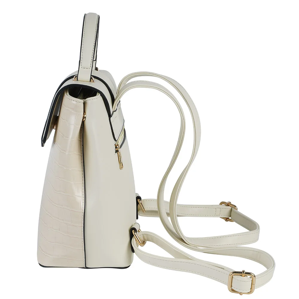 Fashion Casual College Style Travel Bag Pu Leather Backpack Women Ladies Backpack Waterproof Student Mini Backpack