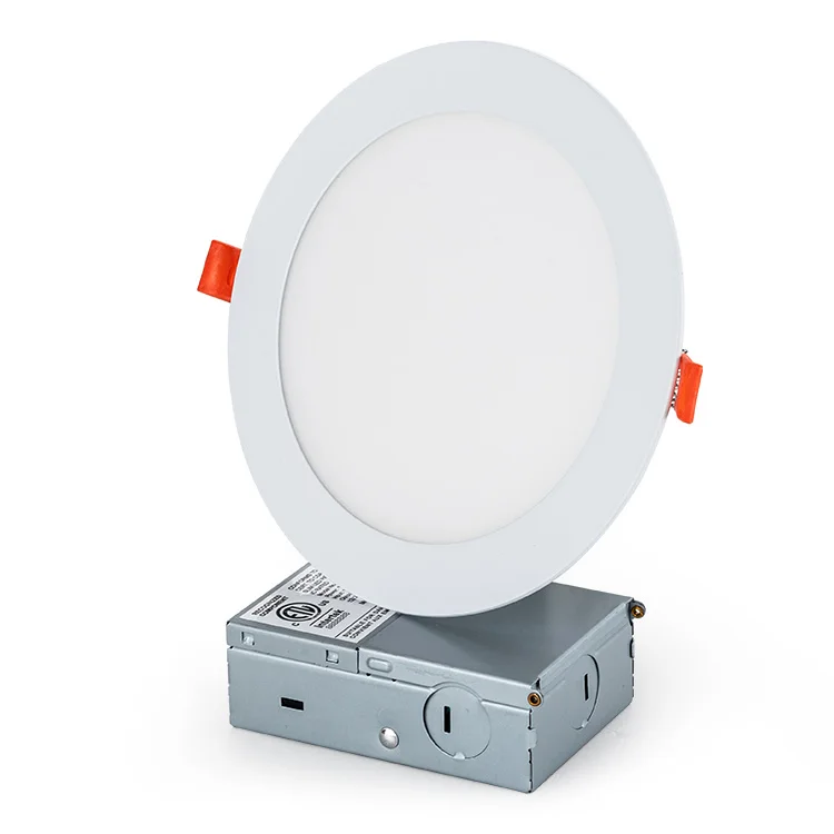 WOLINK ETL Ultra slim embedded panel lamp 3 4 5 6 7 inch dimmable led spot panel light ceiling