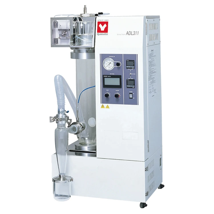 
1300ml/h Lab Powder Granulating and Spray Drying Machine Spray Dryer For water soluble samples and Organic solvent ADL311S-A 