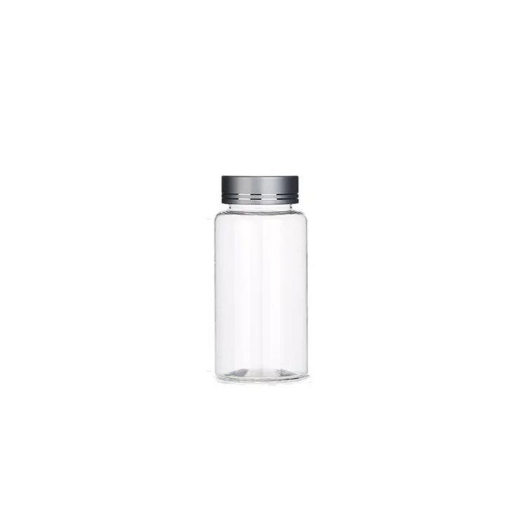 
150ml Transparent Healthcare Pill Bottle PET Capsules Tablets Medicine Plastic Bottle 