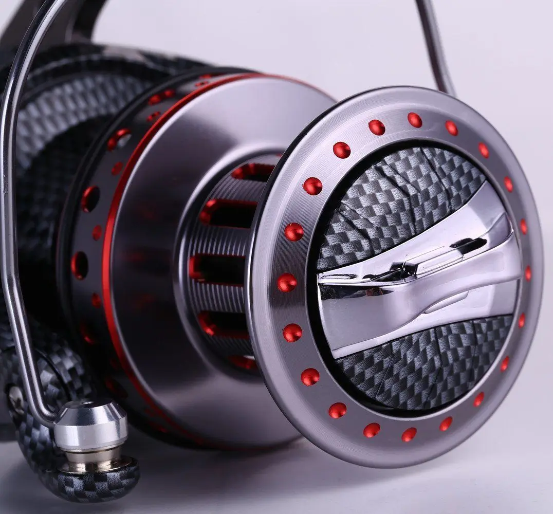 Willfishing  ALF8000 10000 12000 Distant Big Fishing Reel 4.7:1 Saltwater Metal Spinning Fishing Reel
