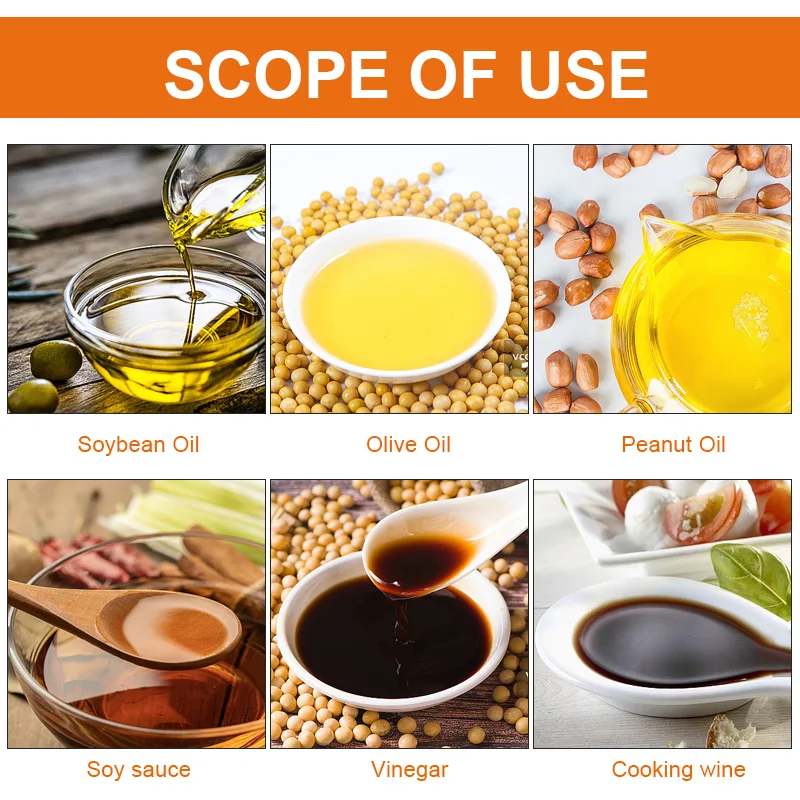 Multifunction 2 In 1 Oil Dispenser Bottle Olive Oil Sprayers Olive Oil Spray Bottle with Brush for Kitchen Cooking