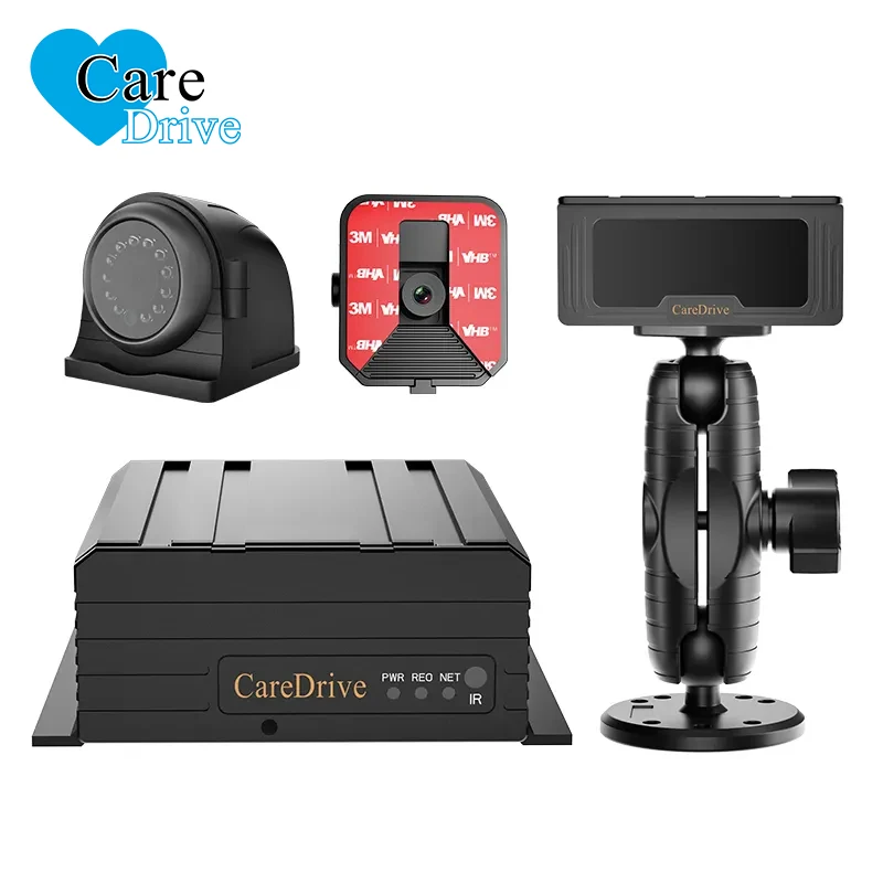 CareDrive MR910-DAB1 AI MDVR with DSM ADAS BSD 4 channels 4CH Real-time Remote Video Monitoring Driving Safety Management System