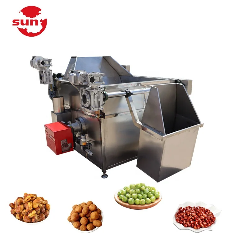 Low price commercial use high quality and performance peanut frying machine for sale