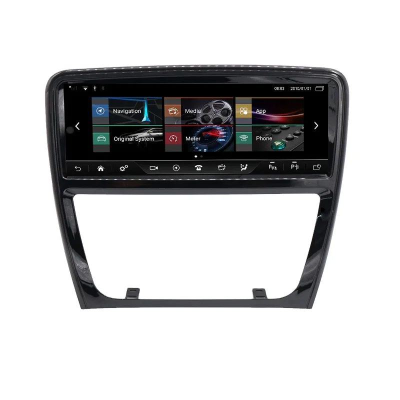 Android 10 navi используется для jaguar XJ, Display10.25 дюймов, 2010-2012 Система Bosch car intelligent Carplay 8 + 64G/128G