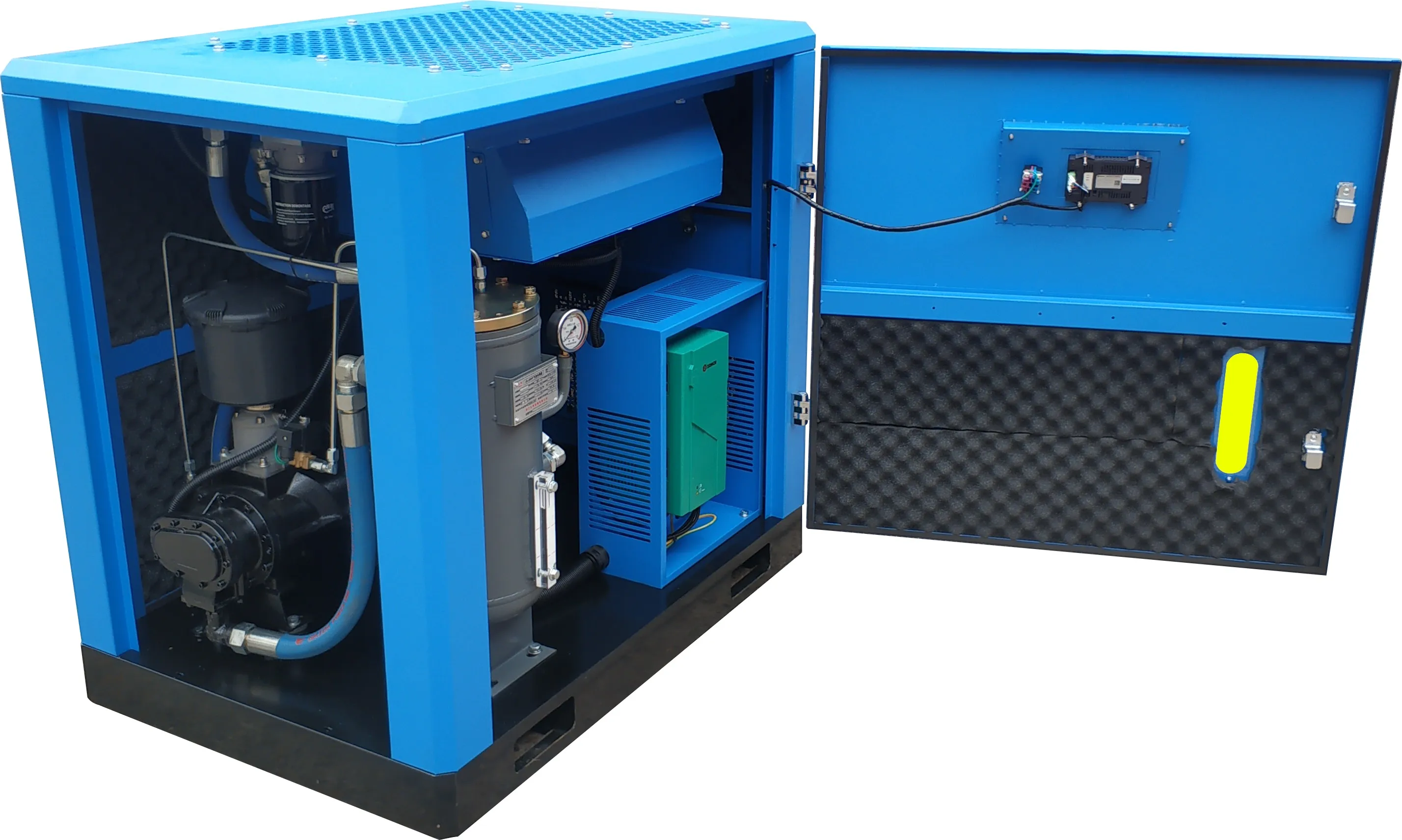 8-13bar high pressure screw air compressor 7.5kw 11kw 15kw screw air compressor