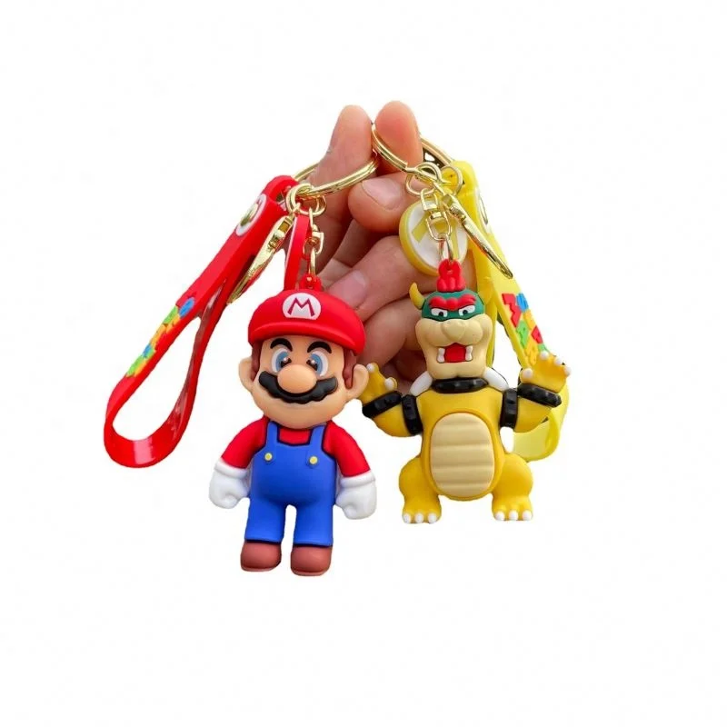 In stock Merchandise Custom 3D mini Acrylic bogg bag chshoes Boys Kpop Rubber Keychain With a Wrist Strap Bracelet