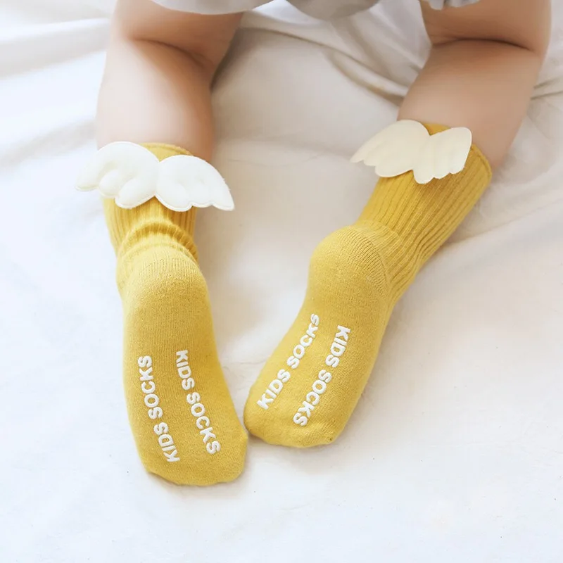 
Wholesale high quality kids socks baby lovely angle wing socks SC089 