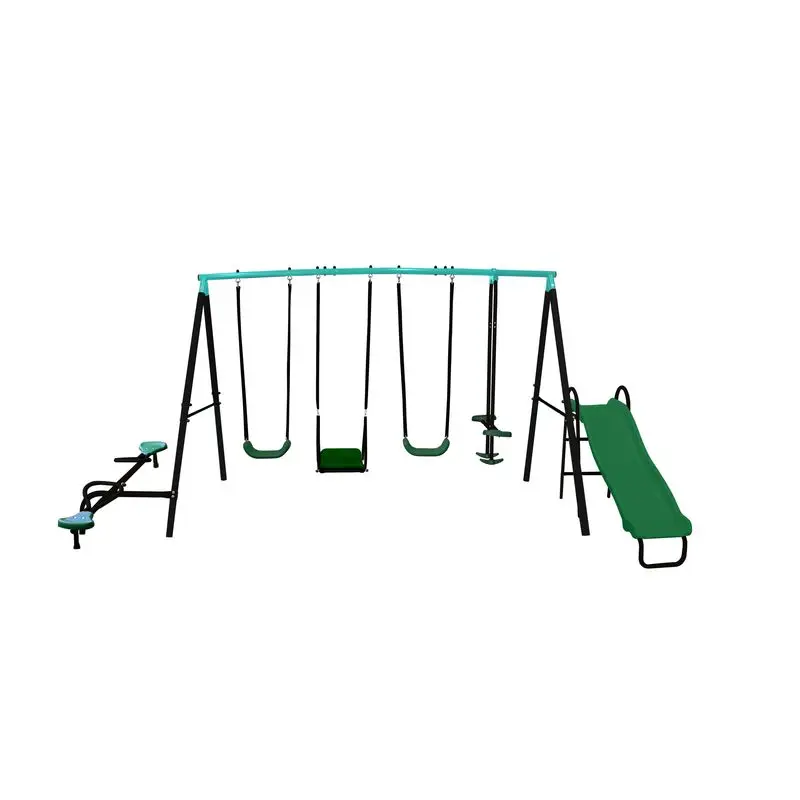 
High Quality Low Price Kids Outdoor Swings Chair And Slides For Easy Assembly 