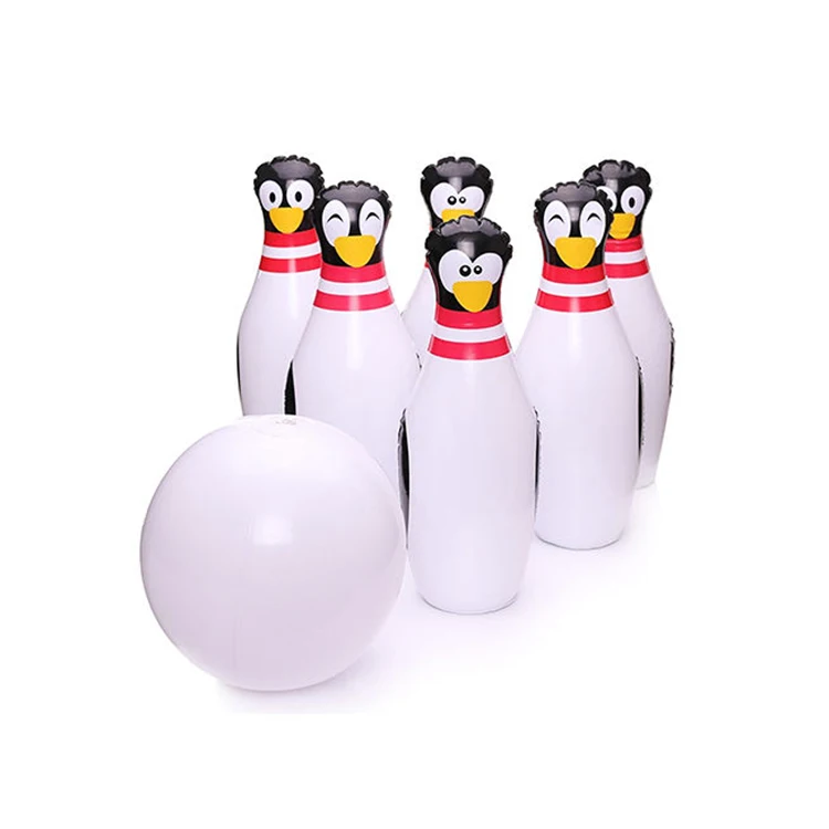 Wholesale Inflatable Bowling Game Set Indoor Outdoor Games for Kids Lawn Bowling Games Bowling Ball Toys