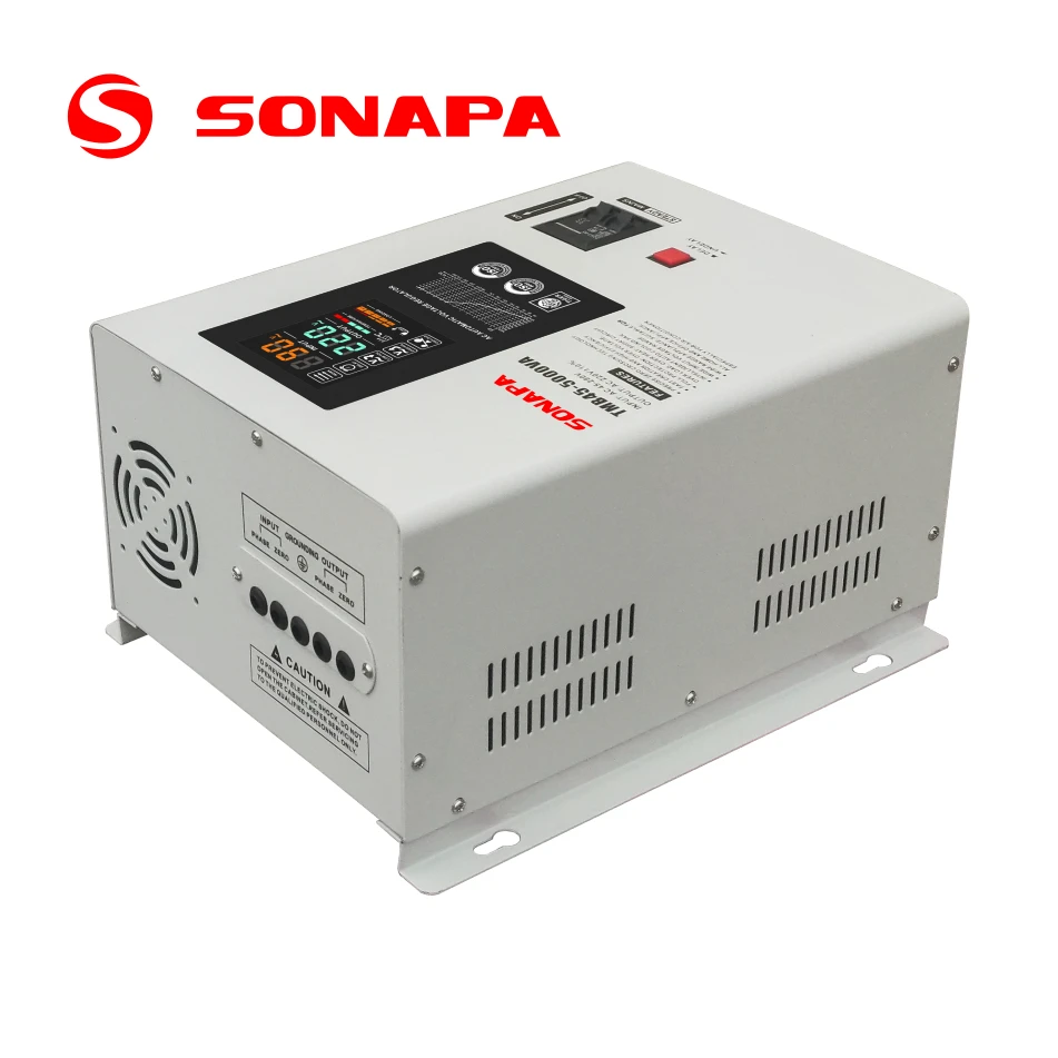 DVR90-10KVA AVR Wall-mounted Single phase relay control ac automatic voltage regulator/stabilizer 220V