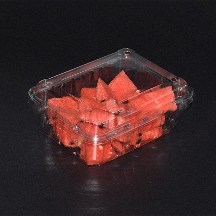 Supermarket Disposable Fruit And Vegetable Plastic Packaging Box