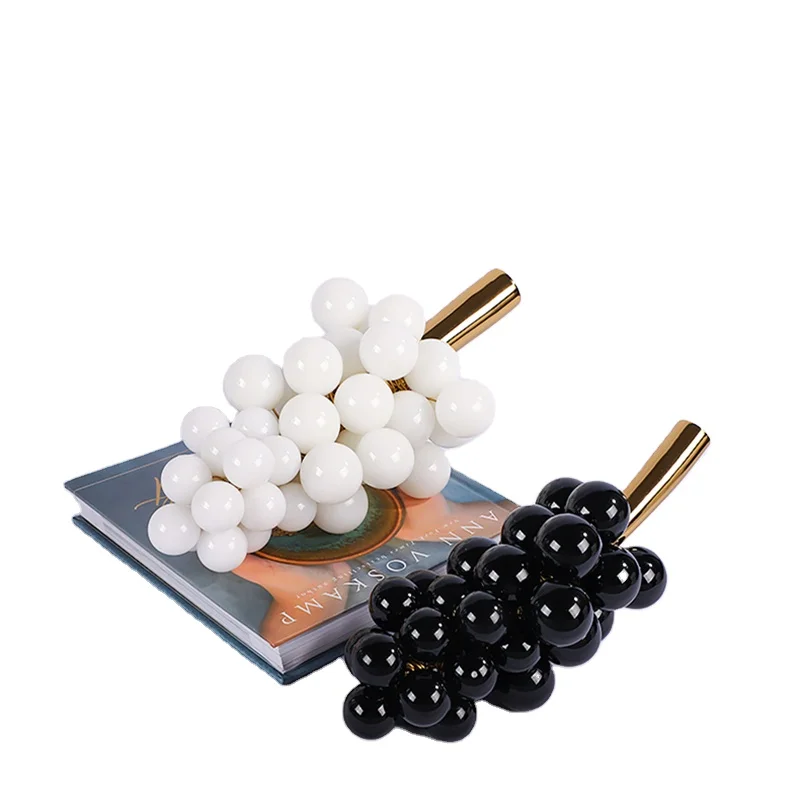 Marble factory production hotel model natural marble decor stone grape modeling ornaments marble craft