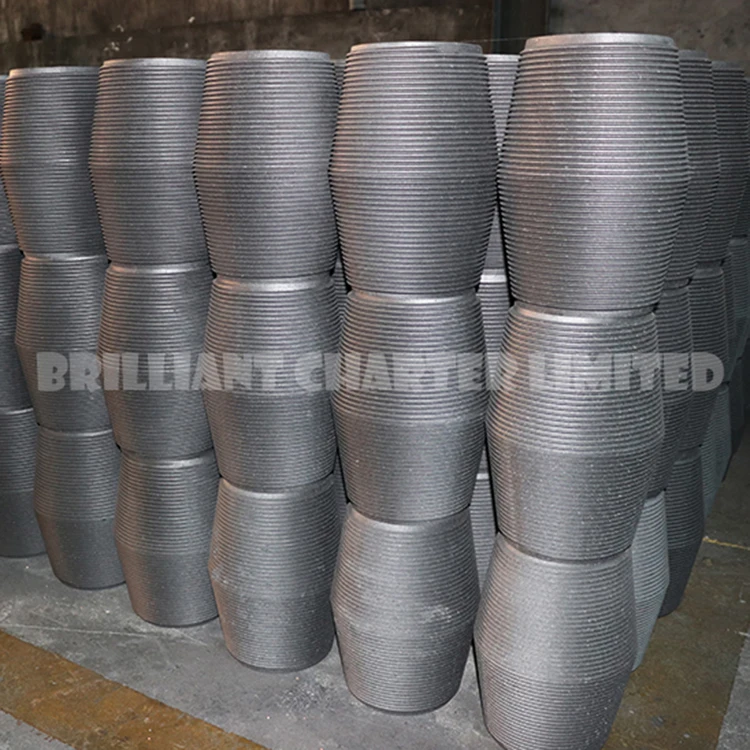 Китайский завод uhp 450-500 графитовый электрод с соской 4tpi 4tpil для дуговой печи для электроники графитовый лом