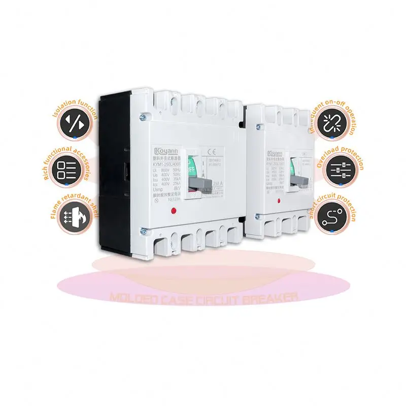 Автоматический выключатель в литом корпусе 3-полюсный 250 Amp пресс-автомат защити цепи 100A в формованном корпусе 160A MIG MAG сварочный шлем