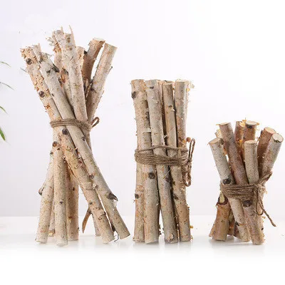 Birch stick decoration, thin branch DIY flower arrangement tree stick, birch stick thin branch