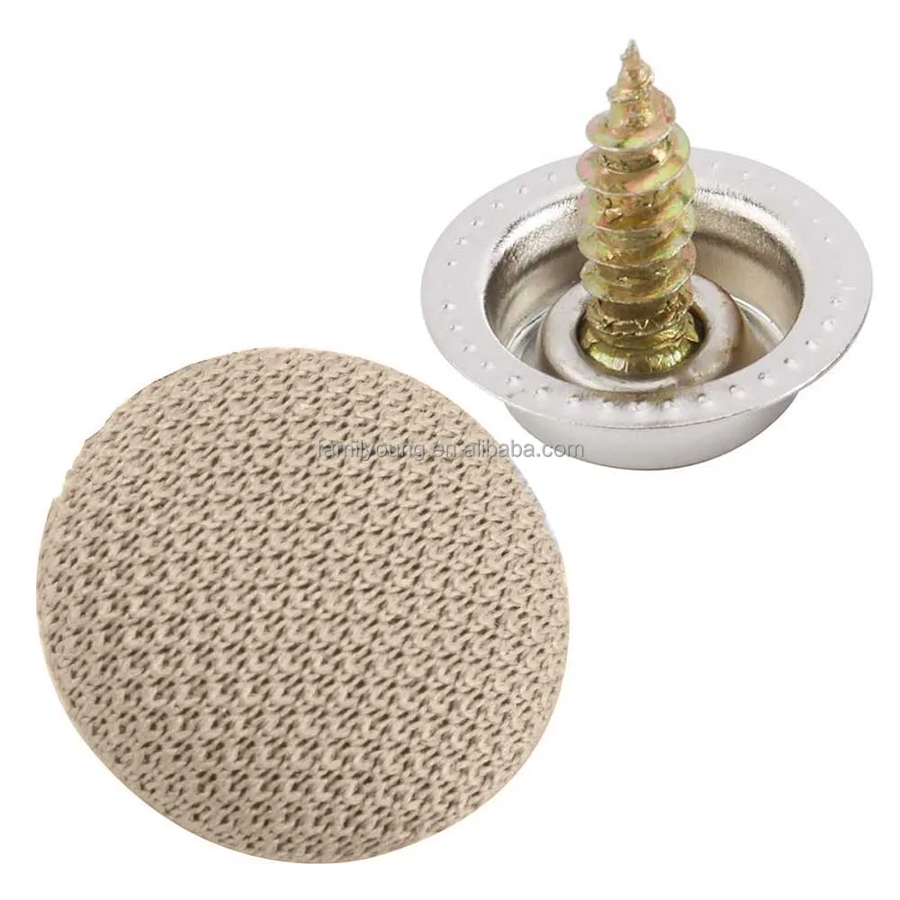 60Pcs Car Roof Repair Rivets Headliner Repair Button Auto Snap Rivets Retainer for Interior Ceiling Cloth Fixing Repair Buckle