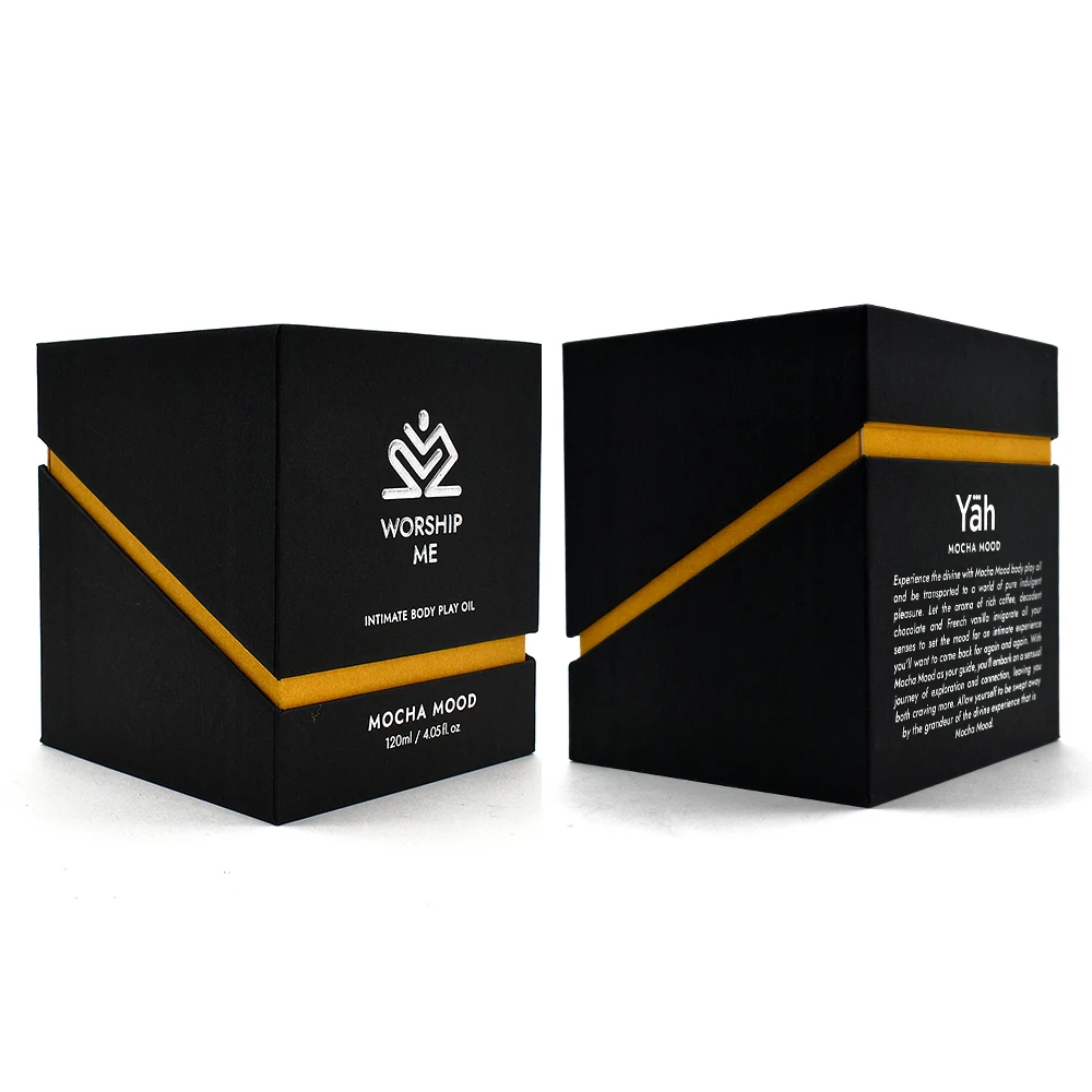 Candle Packaging Boxes Custom Luxury Magnetic Cardboard Gift Box For Candle Packaging
